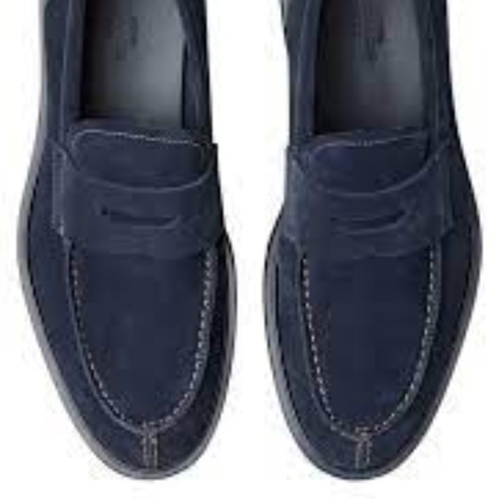 NIB Good Man Brand LEXINGTON Suede Loafers Shoes  - 9.5 - Picture 2 of 12